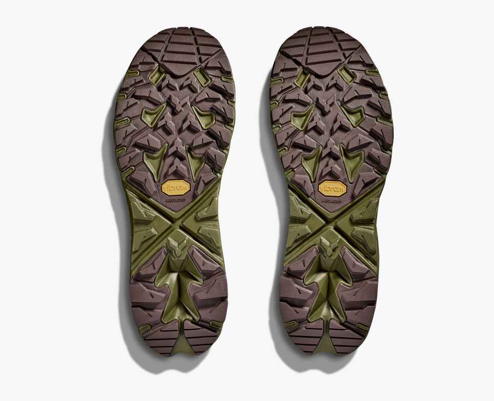 HOKA Anacapa Breeze mittel Avocado / Gebrannter Ocker