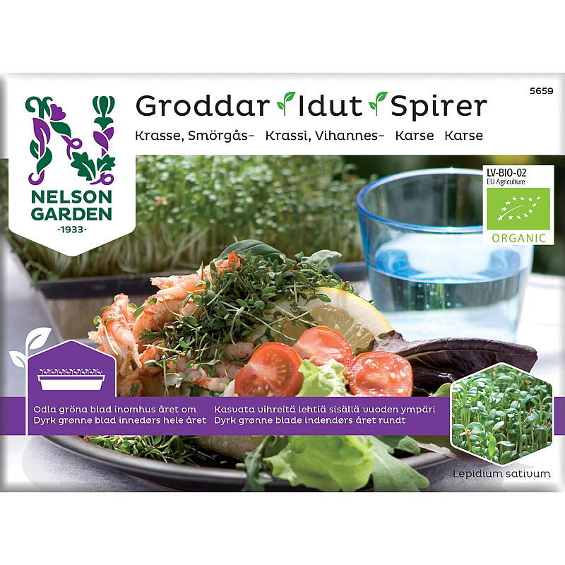 Nelson Gartensprossen Kresse Bio