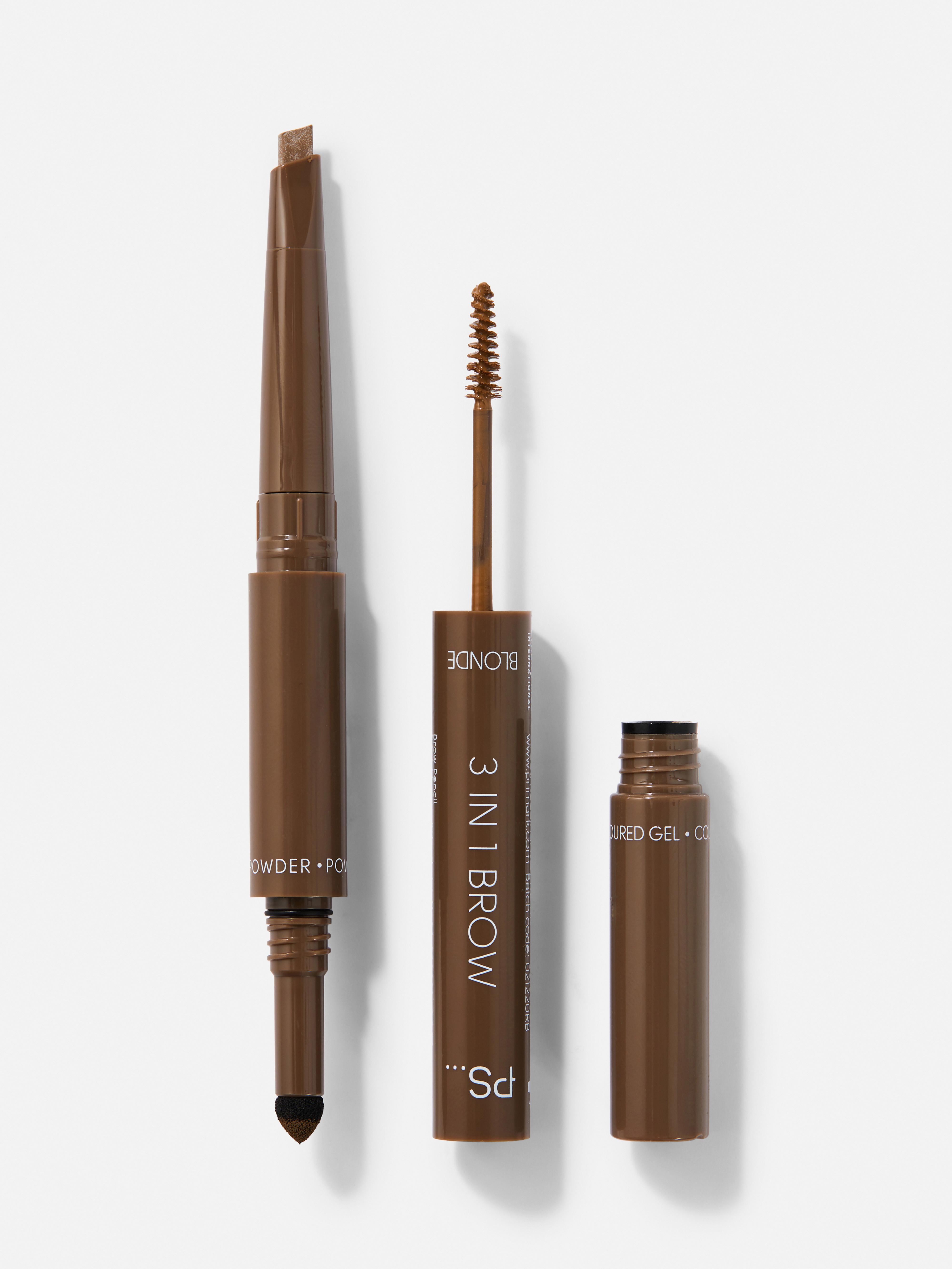 Kit pentru buze pentru un look subtil Set 3 în 1 pentru sprâncene Un creion de sprâncene care face totul