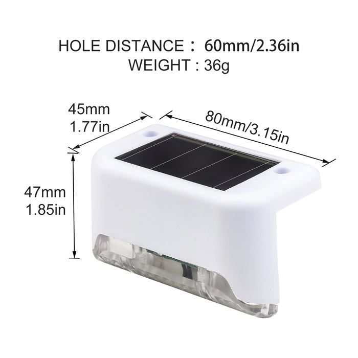 Baliza solar - Bolardo solar doméstico Ym
