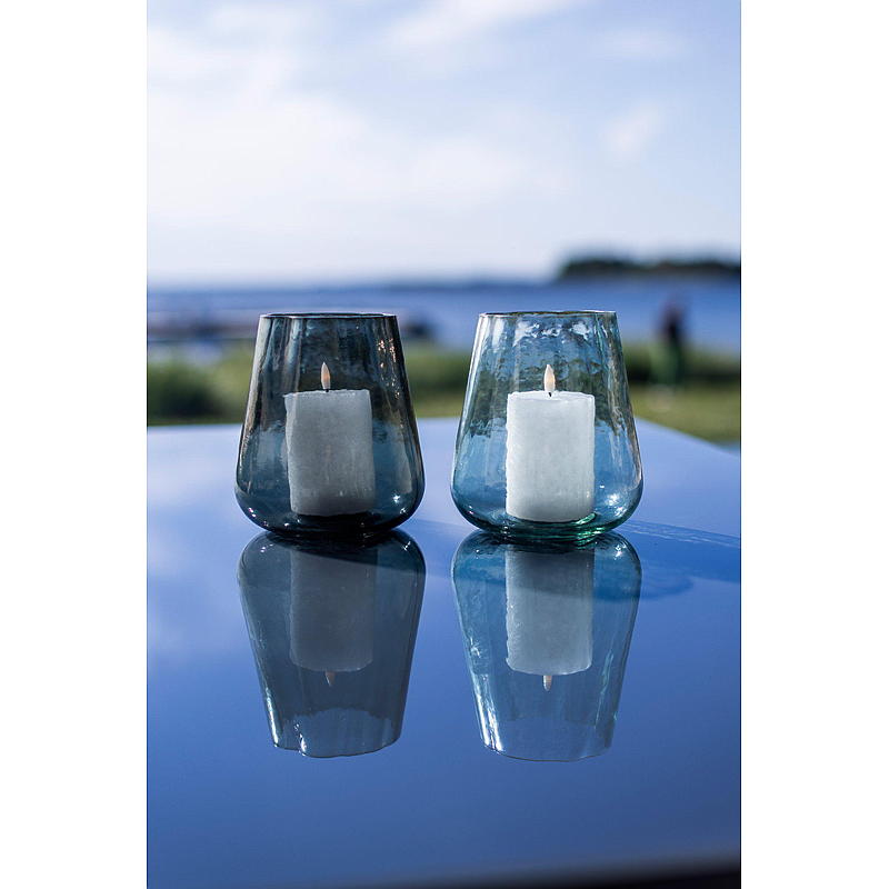 Hjem Glassvase 17x19 cm Tulipan