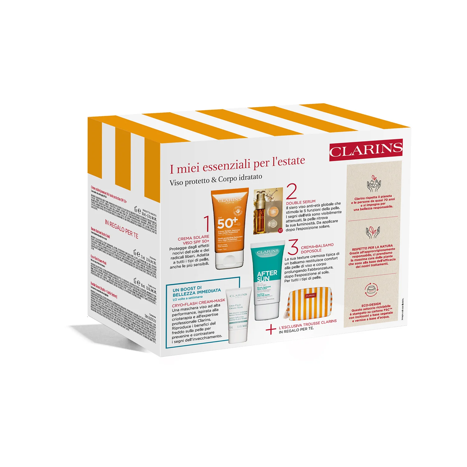 Sole I miei essenziali per l'estate Viso protetto & Corpo idratato - Cofanetto Solare, Coffret Solare