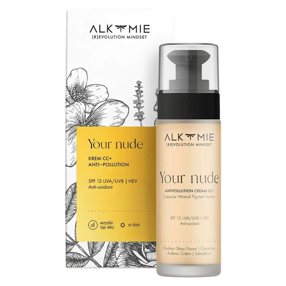 Alkmie Your Nude Krem CC+, Light