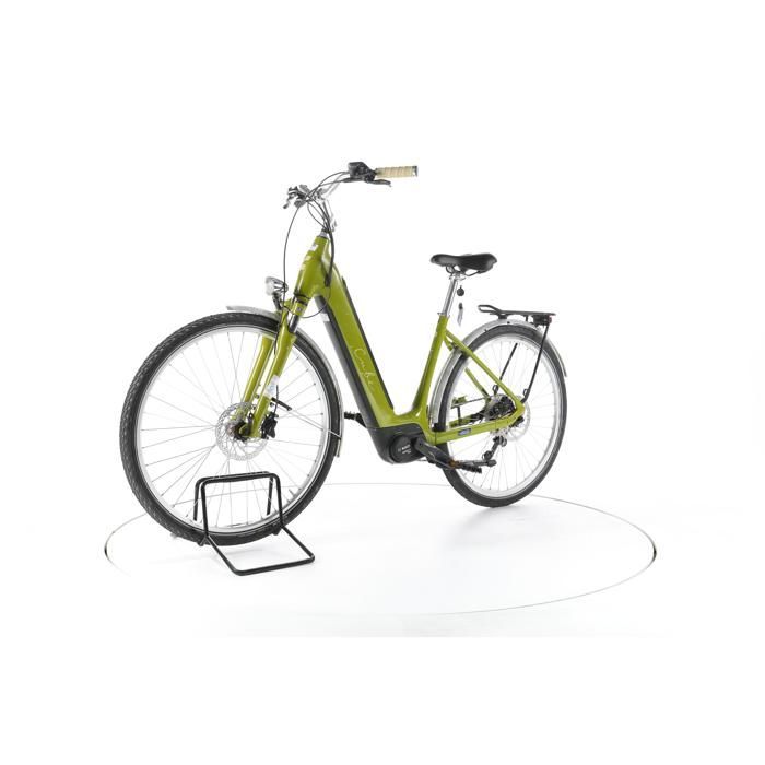 Bicicleta eléctrica - Cube Ella Ride Hybrid - verde - Bicicleta de trekking eléctrica - Bosch 500 Wh reacondicionada