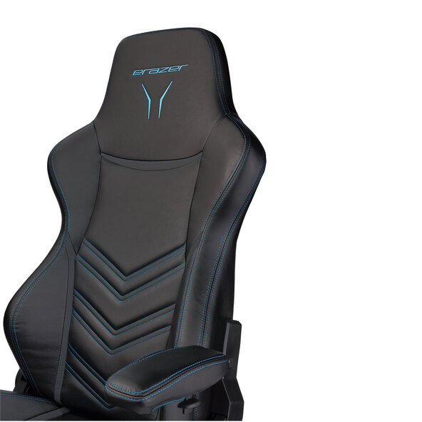 Scaun de gaming X89410, albastru/negru