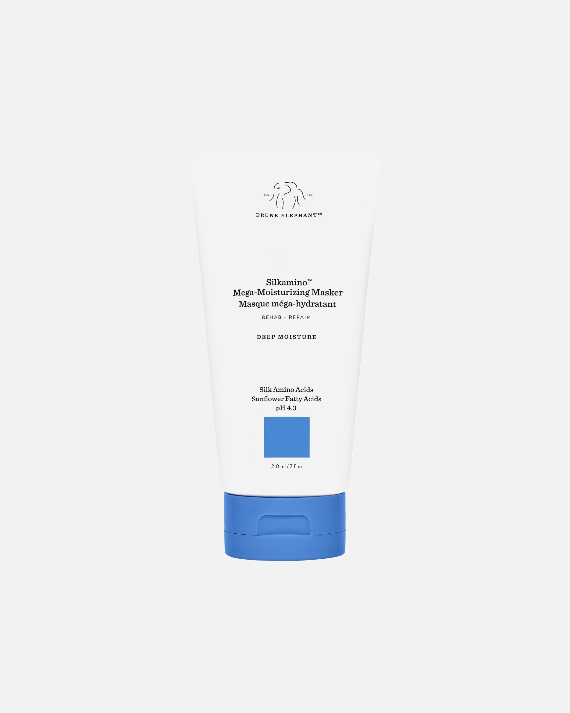 Opitý slon Haarmaske Silkamino™ Mega-Feuchtigkeitsmaske - 210 ml