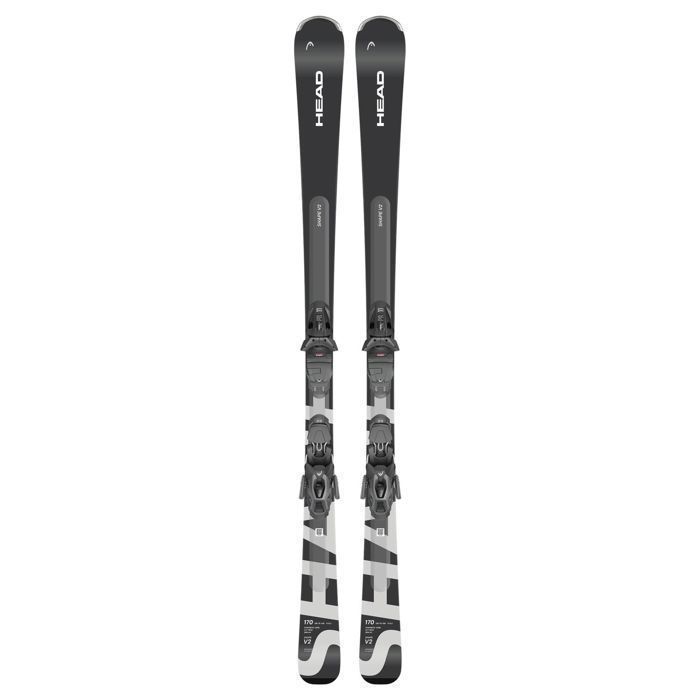 Head Shape V2 Ski Pack + Pr 10 Gw Promo Gray Men's Bindings