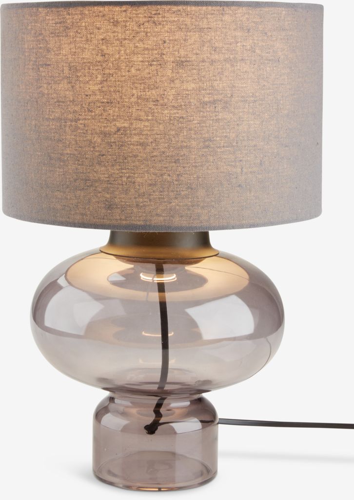 EDMUND EDMUND stolna lampa Ø25xV38cm siva