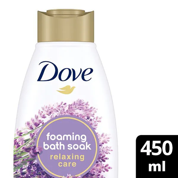 Dove Bubble Bath Soak Avslappnande vård 450 ml
