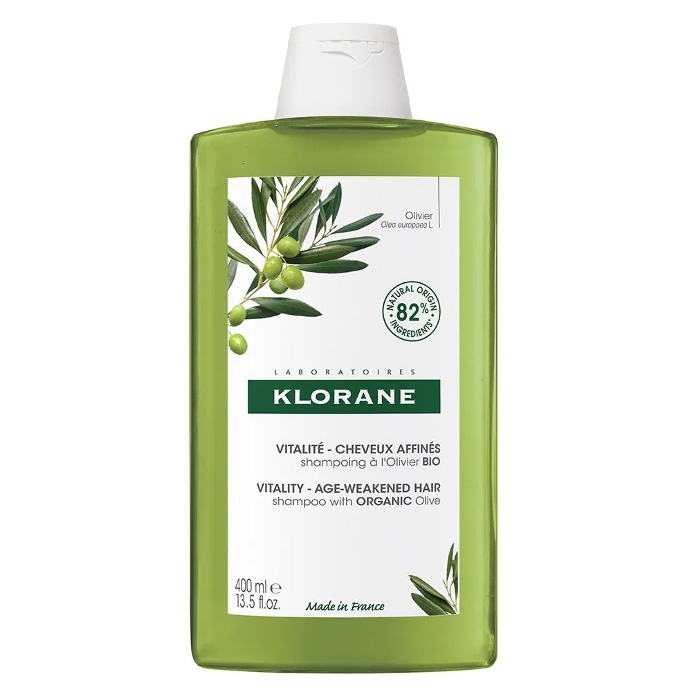 KLORANE Klorane Oliivišampoon 400 ml Vananemisvastane