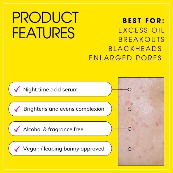 „Clear Skin Days“ salicilo rūgšties spuogų kontrolės serumas 50 ml