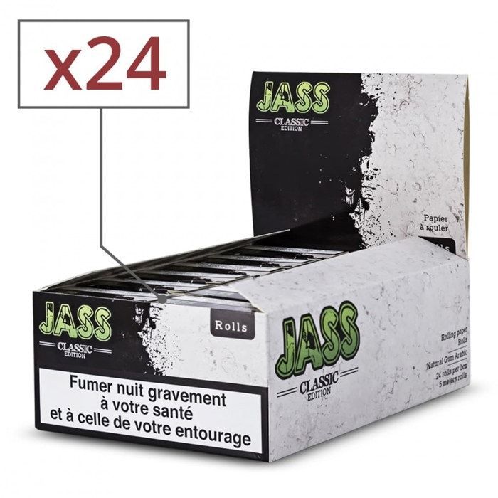 Jass roll classic edition papier a rouler x24