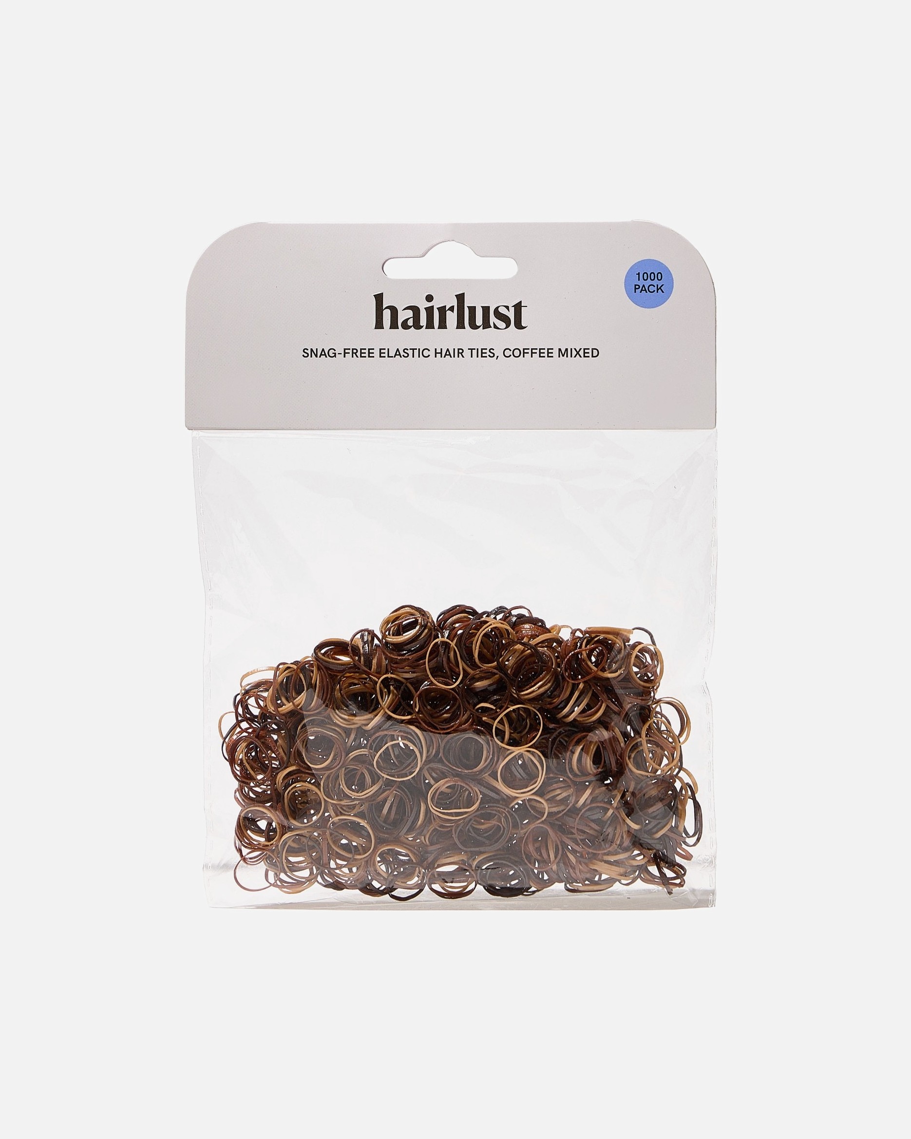 „Hairlust“ plaukų gumytės, 1000 vnt. pakuotėje – 1 vnt.