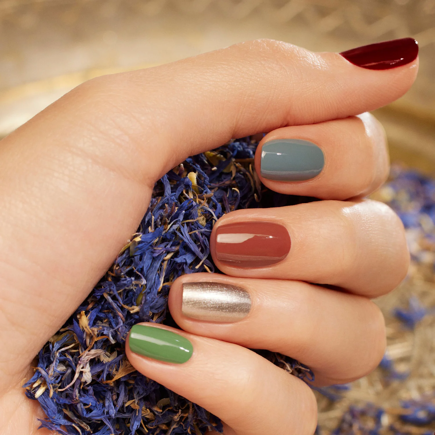 Semi-permanent LED Green Flash™ - 15 ml Metallic