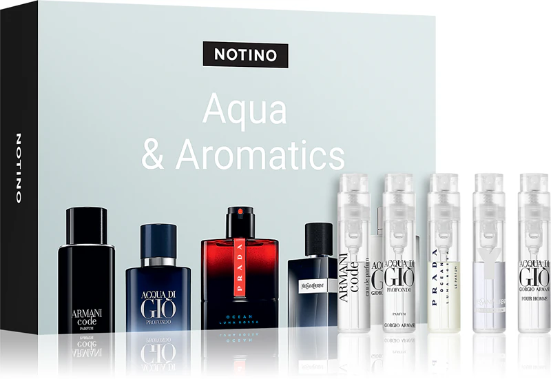 Beauty Discovery Box Notino Aqua & Aromatics, conjunto para homens.