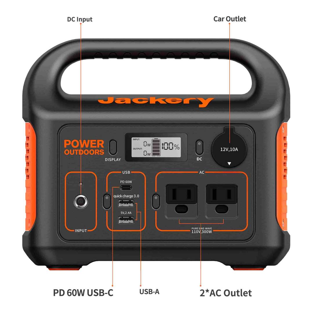 Jackery Solargenerator 300 (Jackery 300 + SolarSaga 100W)