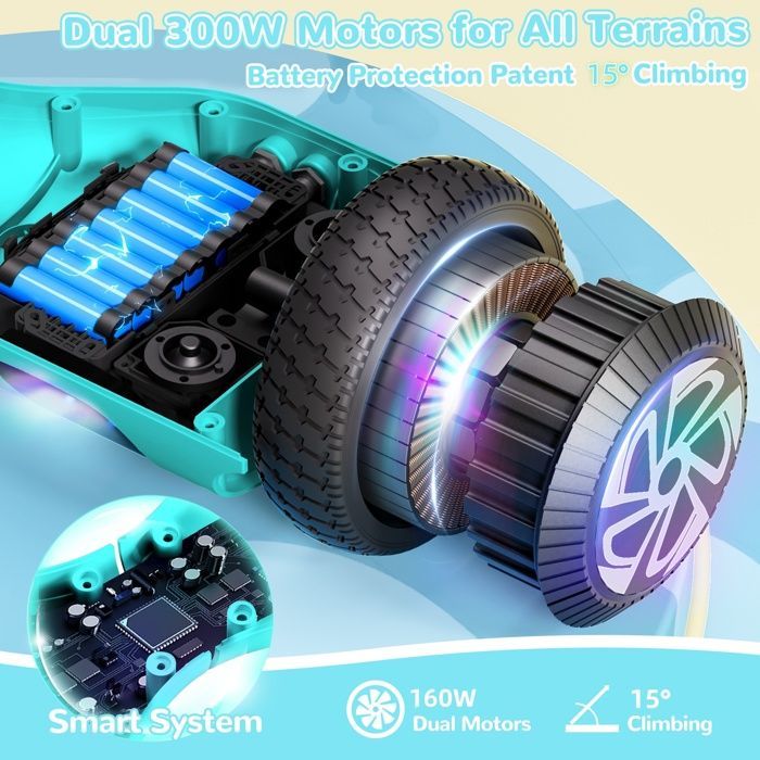 Ηλεκτρική hoverboard 6,5