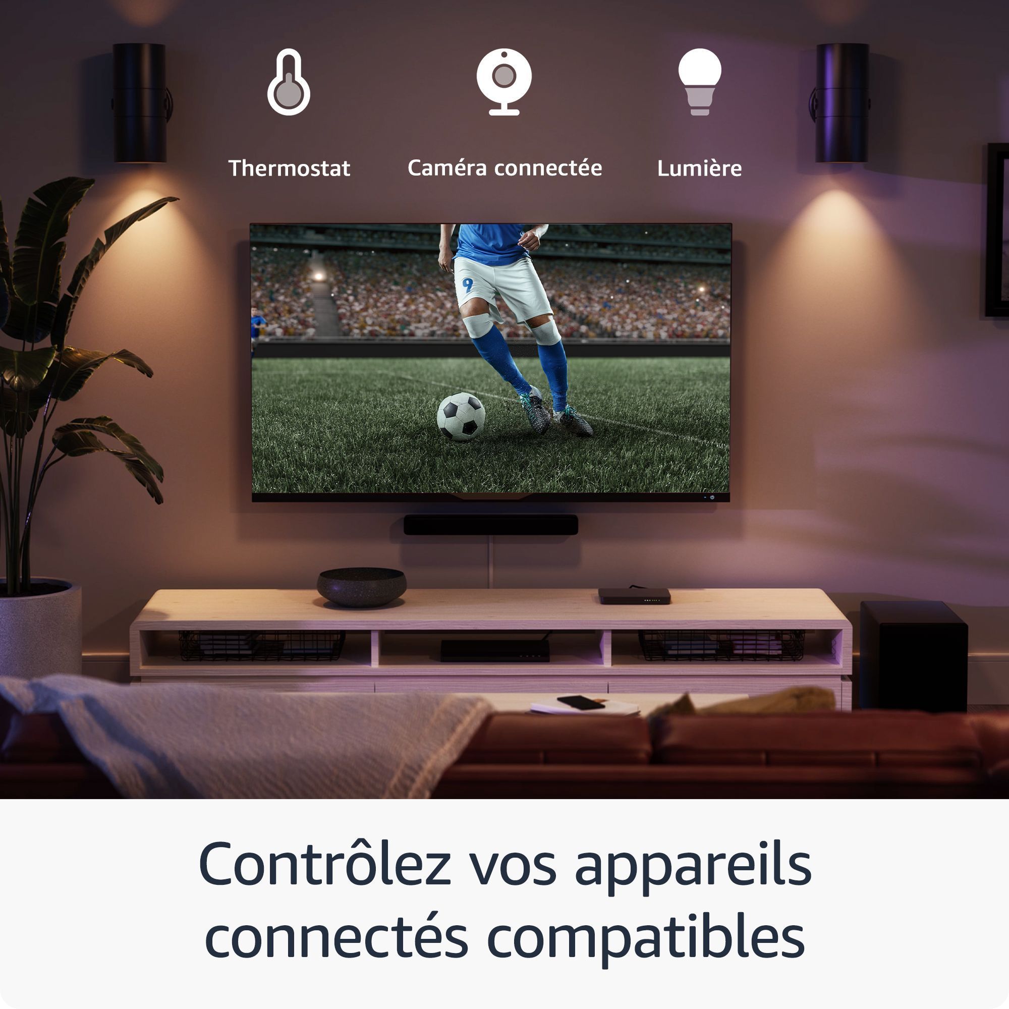 Fire TV Stick 4K Plus - AMAZON - 2.ª generación - Wi-Fi - Resolución 4K - 8 GB - HDR10+ - Dolby Atmos
