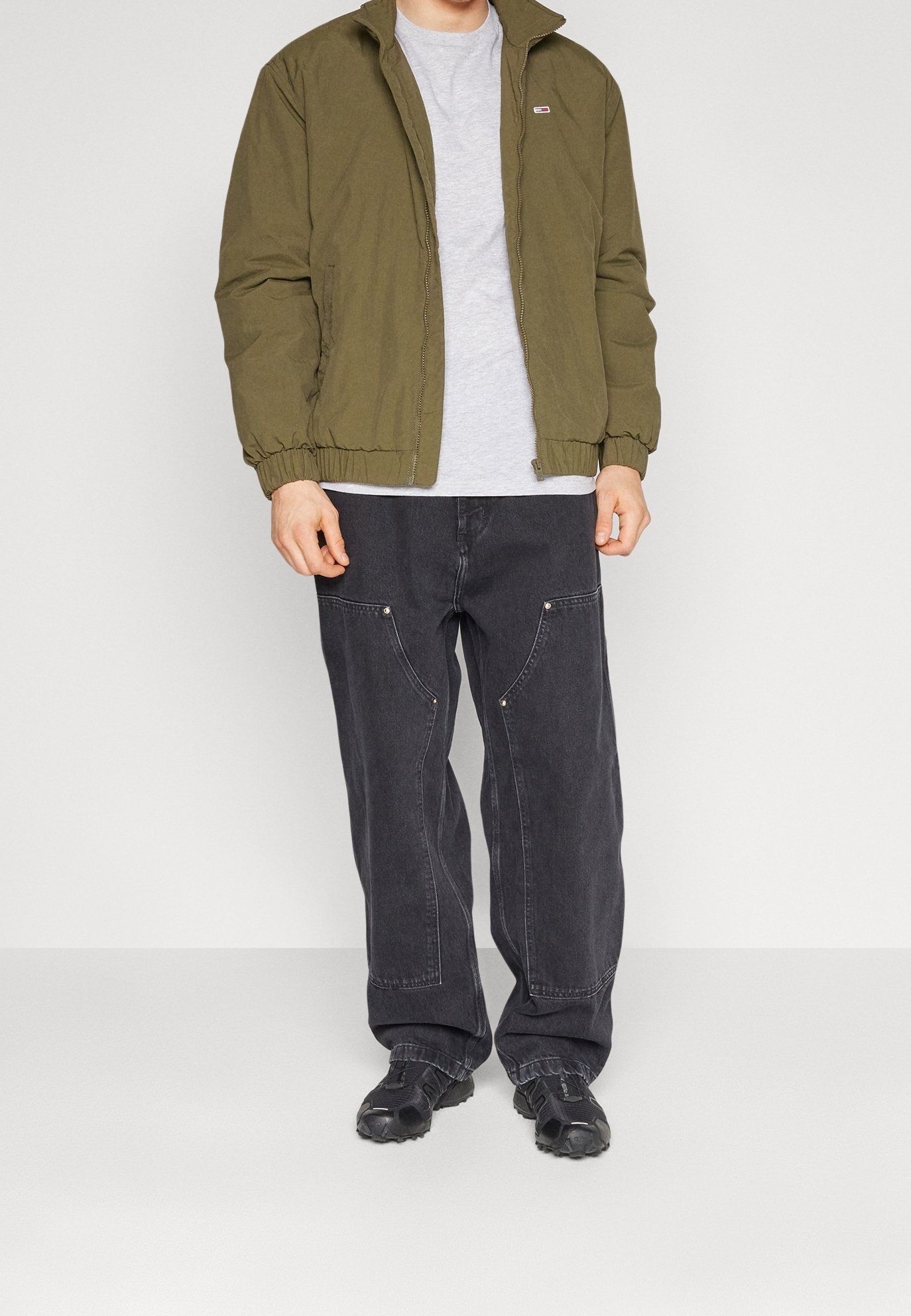 Tommy Jeans winterjas - olijfgroen