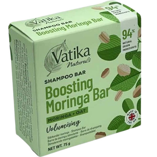 Barra de champú potenciador de moringa y avena de Dabur Naturals
