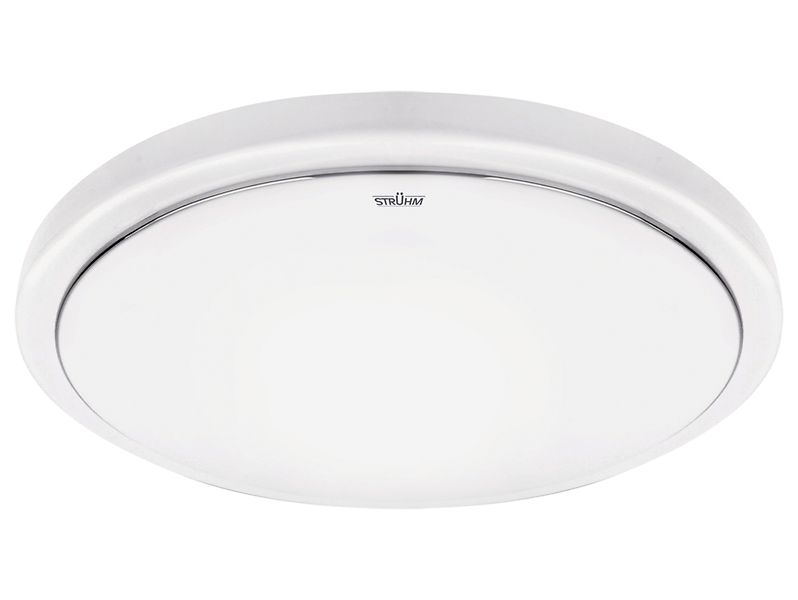 Plafon łazienkowy Sola-Slim LED z tworzywa sztucznego biały