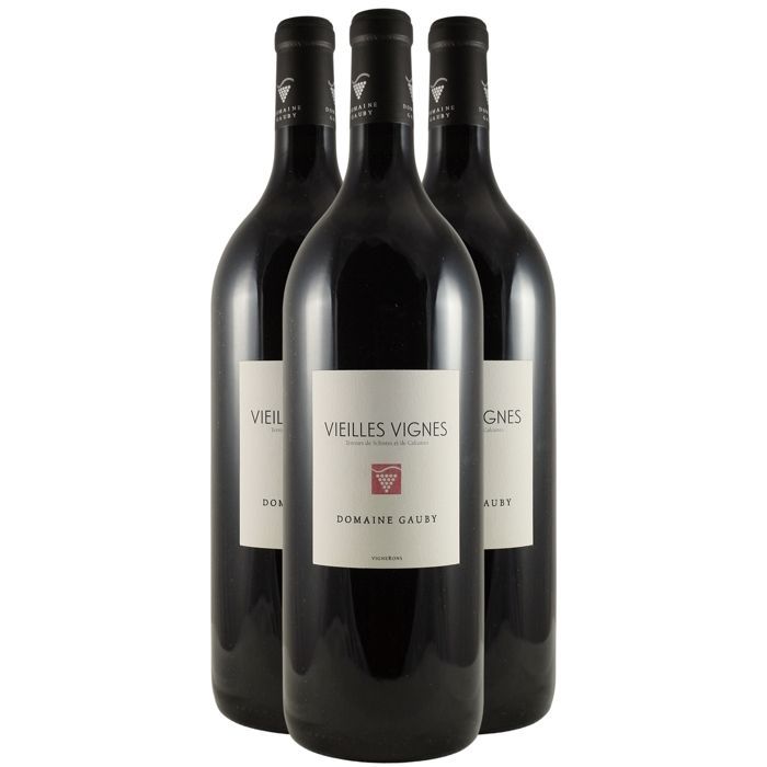 Domaine Gauby Côtes Catalanes Vieilles Vignes MAGNUM 2018 - Vin Rouge du Languedoc - Roussillon (3x150cl) Biodynamie