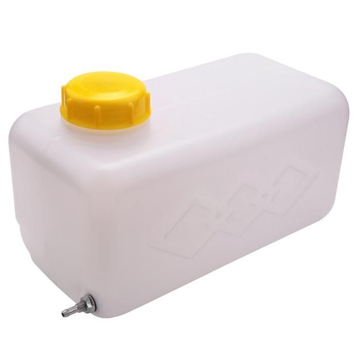 Tanque de combustible de plástico de 5,5 L para calentador de aire para camiones y caravanas.