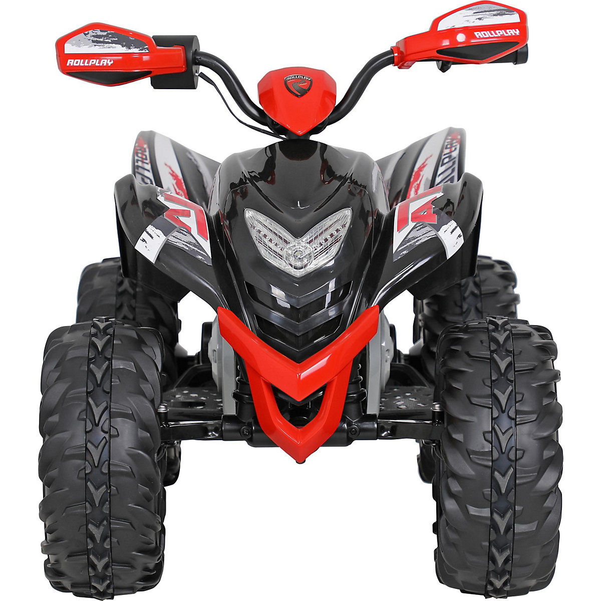 Rollplay 35551 POWERSPORT ATV MAX 12V musta/punainen