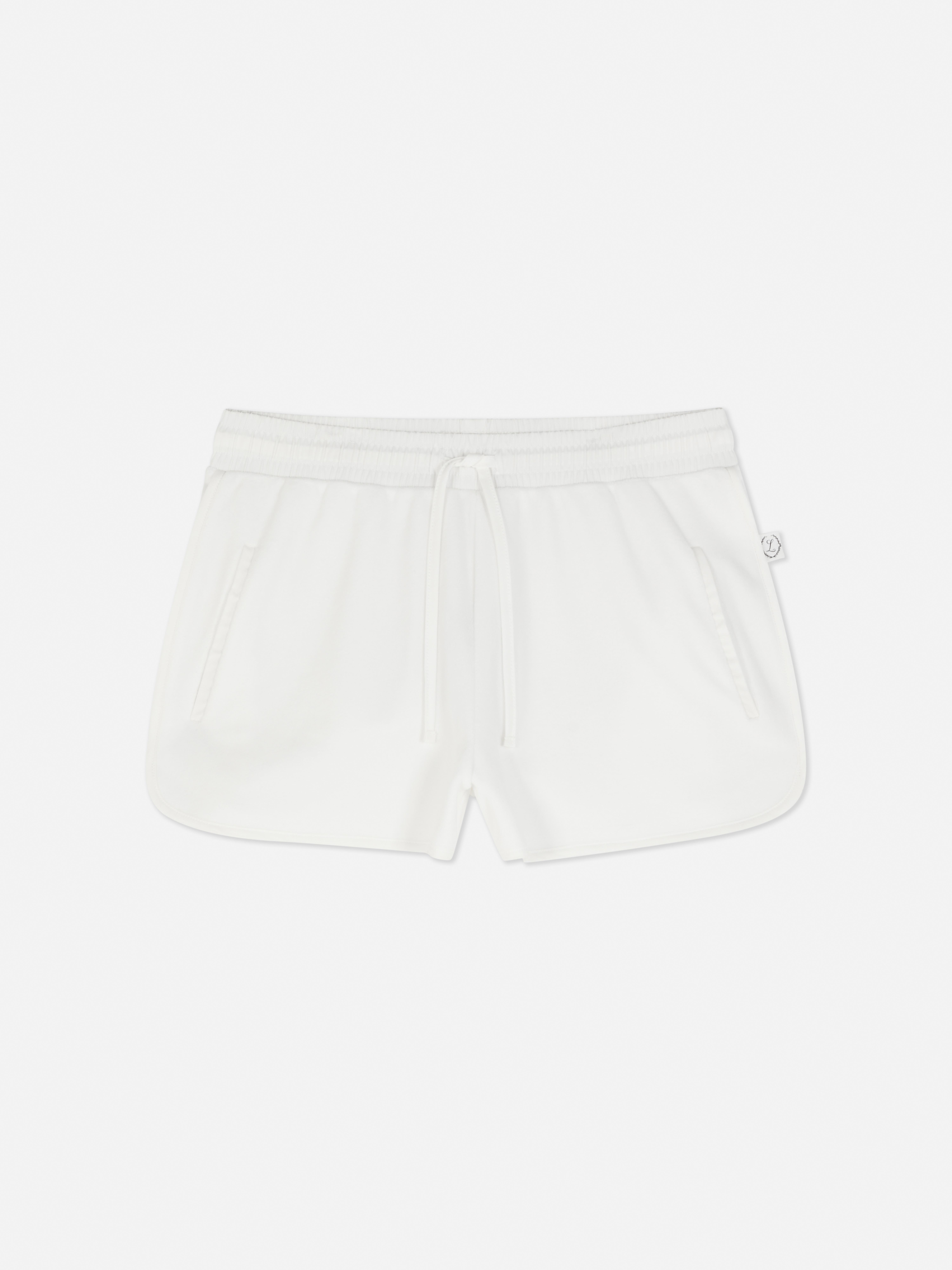 Fleece-Pyjamashorts mit Kordelzug Warme Fleece-Pyjamashorts mit Kordelzug und Seitentaschen