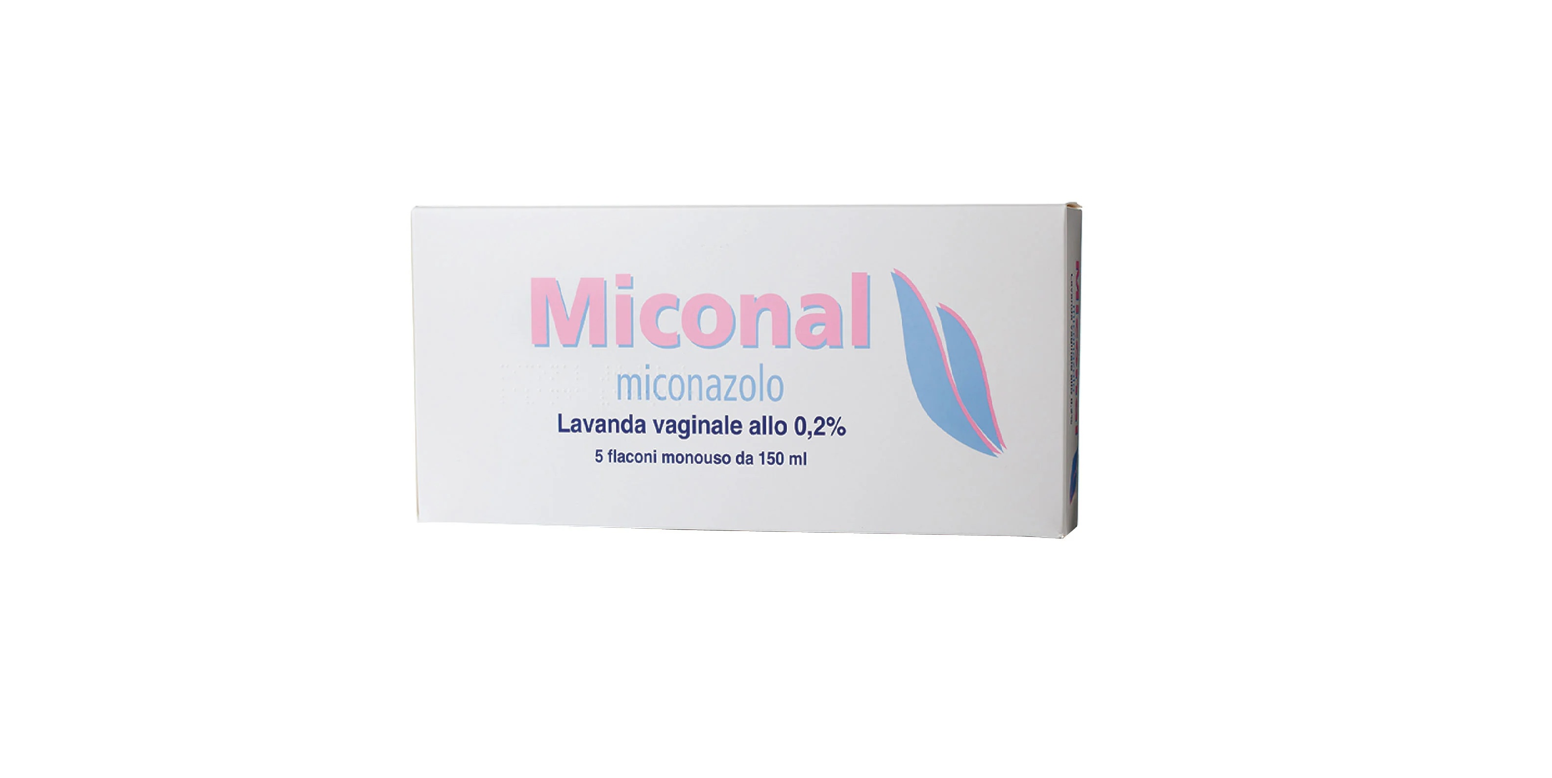 Miconal 0,2% ducha vaginal, 5 frascos de 150 ml antifúngico