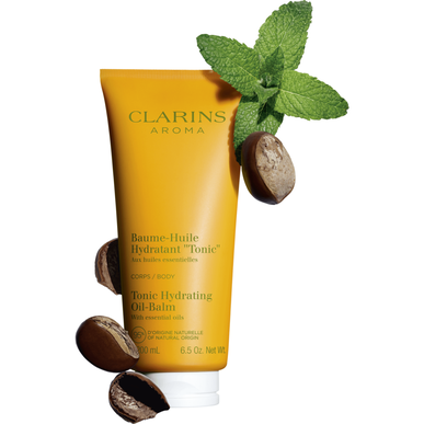 Clarins fuktighetsgivende oljebalsam Baume Huile Tonic 200 ml 200 ml