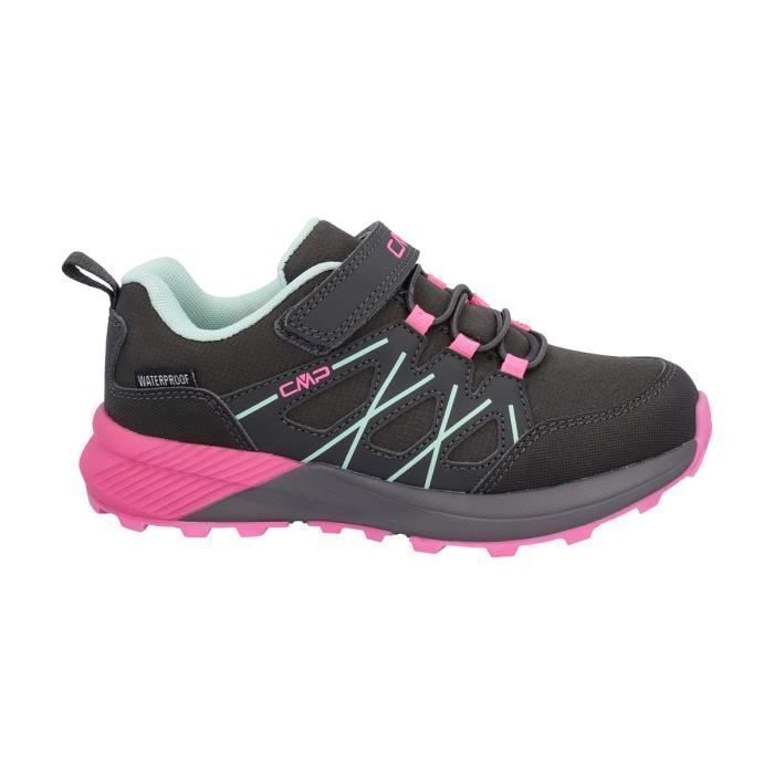Botas de caminhada infantis CMP Hulysse - pretas - tamanho 28