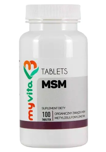 MyVita MSM 100 Tabletek