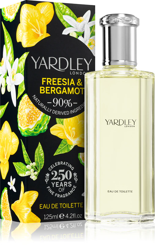 Yardley Freesia & Bergamot Eau de Toilette para Mulheres