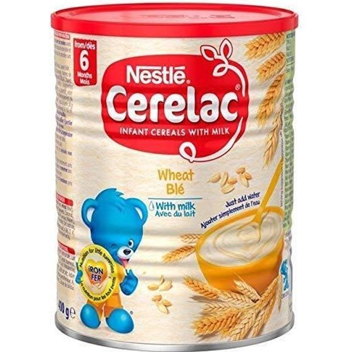 CERELAC trigo/leche 1 kg a partir de 6 meses