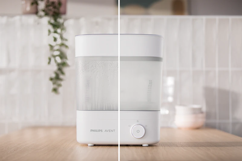 Philips Avent Dampfsterilisator Premium SCF293/00 mit Trocknungsfunktion