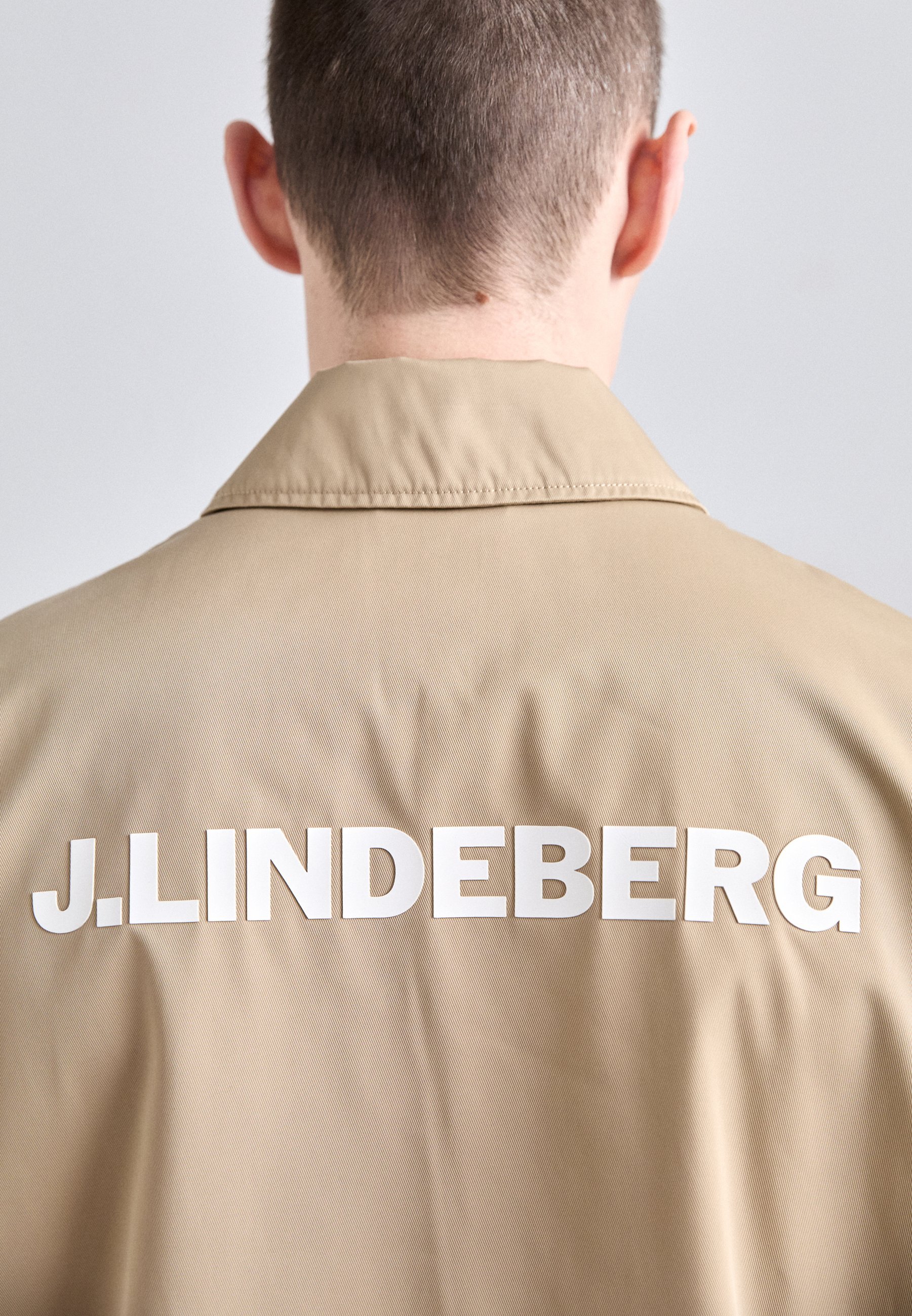 J.LINDEBERG FRAZER COACH DZEKET - Nyári kabát - batikolt khaki