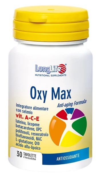 LONG LIFE Longlife Oxy Max 30 antioxidačních tablet