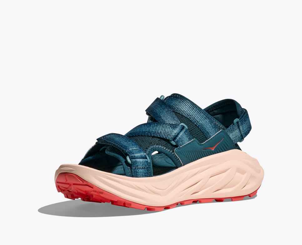 HOKA Infini Hike TC Blue Twilight / Grapefruit