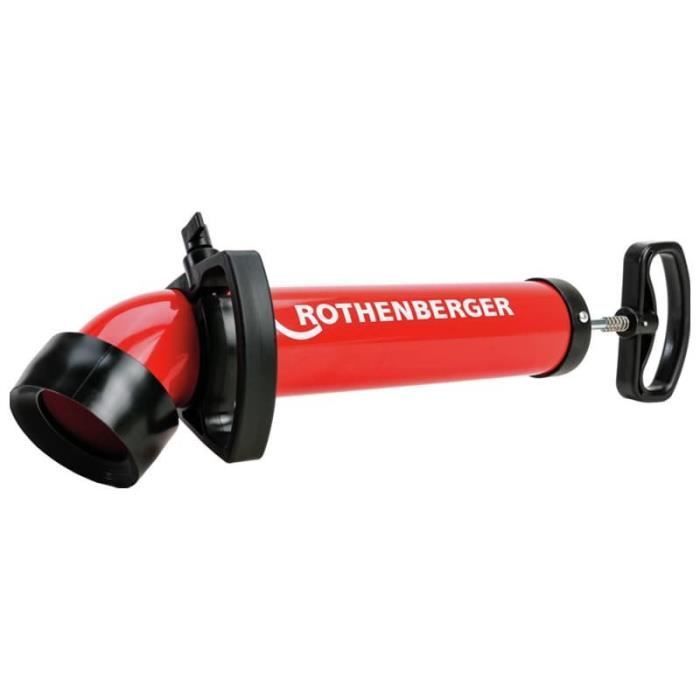 Afvoerontstopper met pomp - ROTHENBERGER - Ropump Super Plus - Verstelbare handgreep - Gegoten behuizing - 58 cm