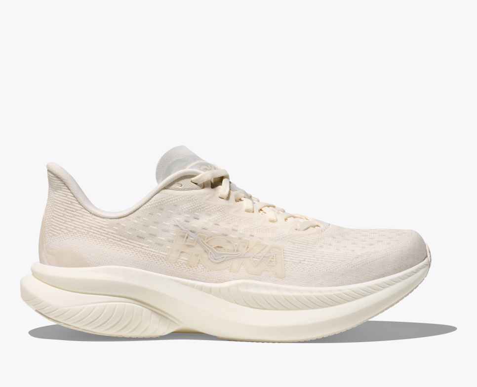 HOKA Mach 6 Alabaster / Kosmisches Grau