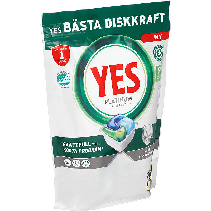 Ja Ja diskmaskinstabletter 51 st. Platinum