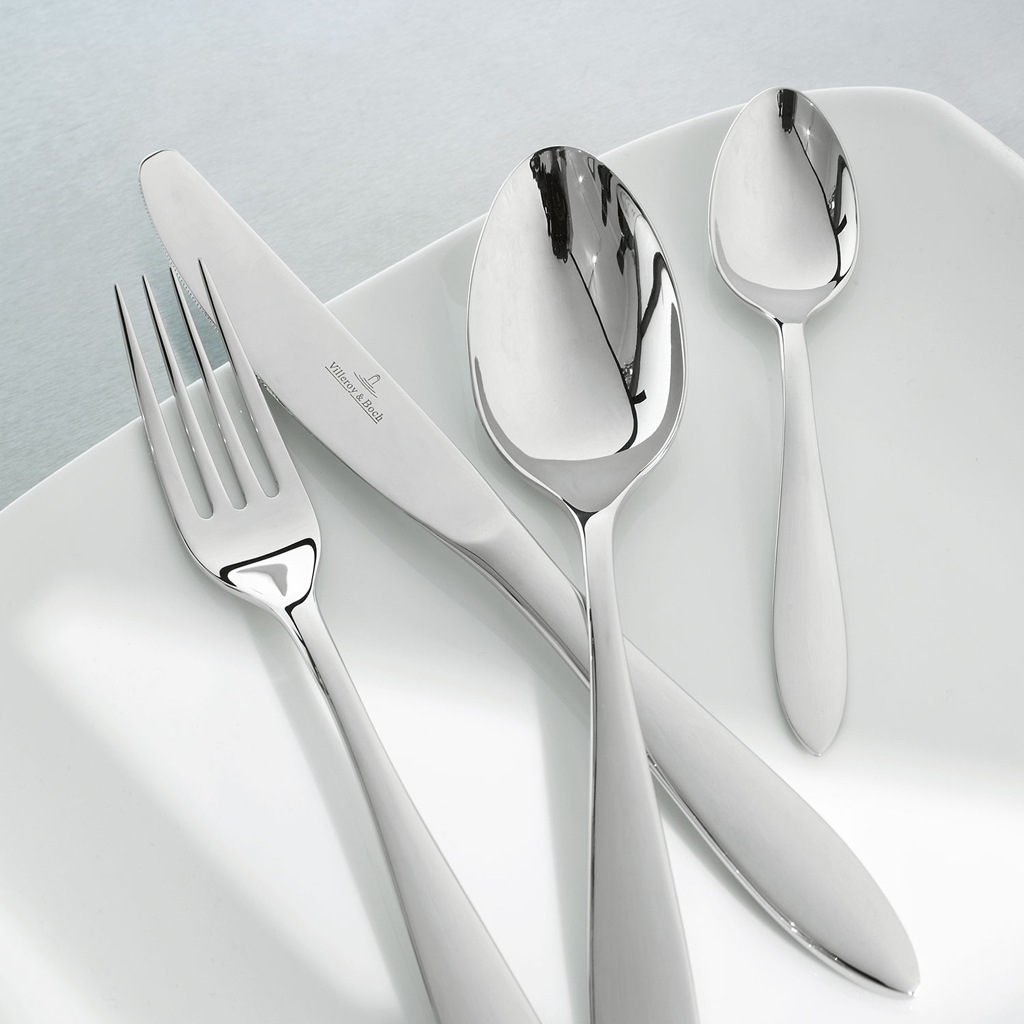 Villeroy & Boch set pribora za jelo, kutija za pribor za jelo, 24 dijela, Arthur brušena – 1 komad