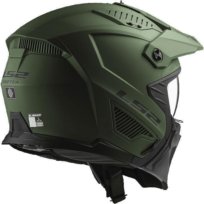 LS2 Jethelm OF606 Drifter, einfarbig matt