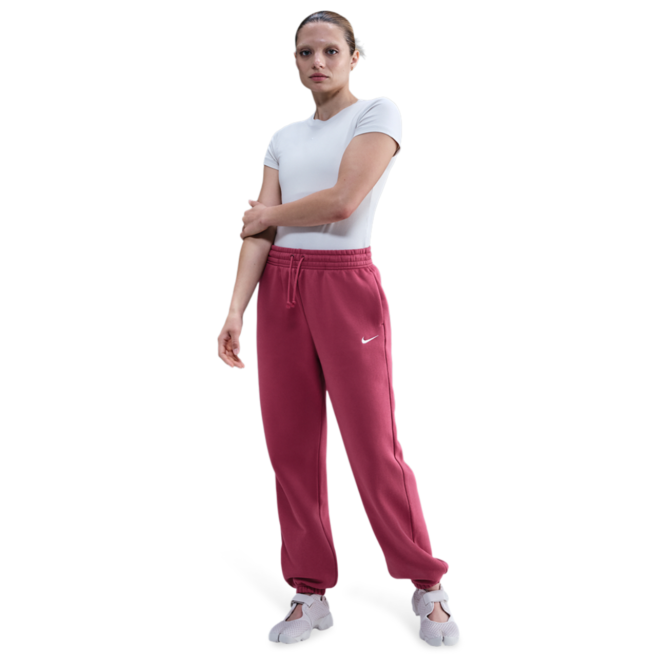 Nike Sportswear Phoenix højtaljede bukser