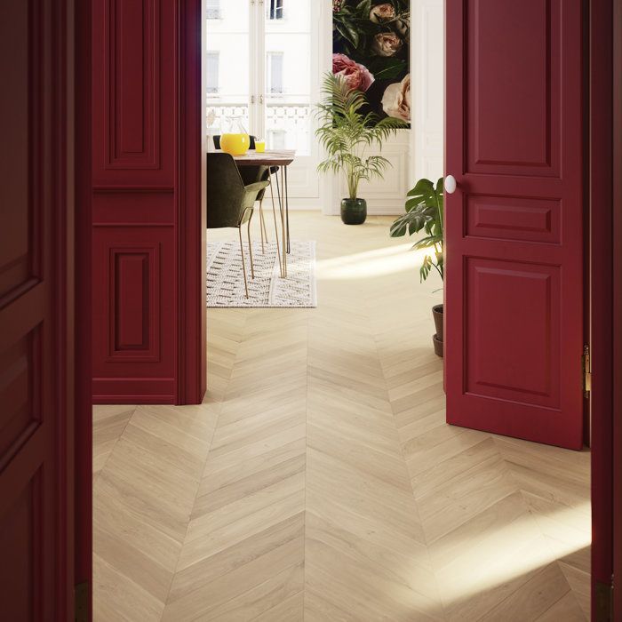 SogesHome Parquet contrecollé en chêne effet bois naturel, 14 mm, boîte de 36 lames, 1,75 m², 14/3x90x540 mm,chêne