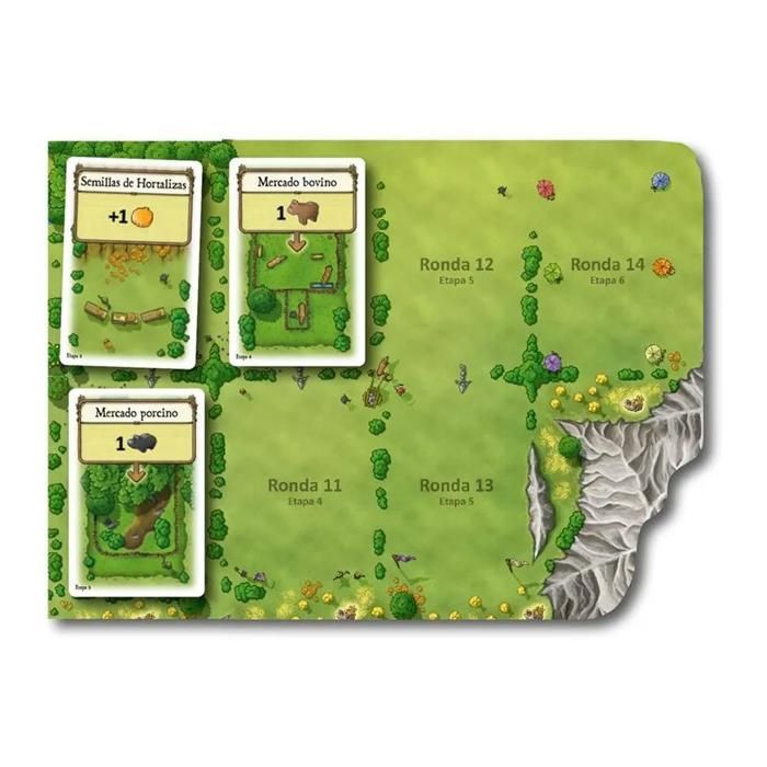 Jeu de société Agricola - Lookout Games - Édition 15ème anniversaire - Espagnol