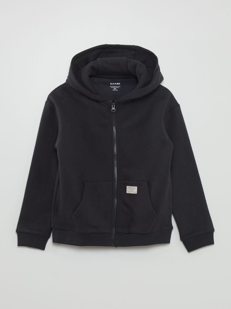 Sudadera con cremallera - GRIS