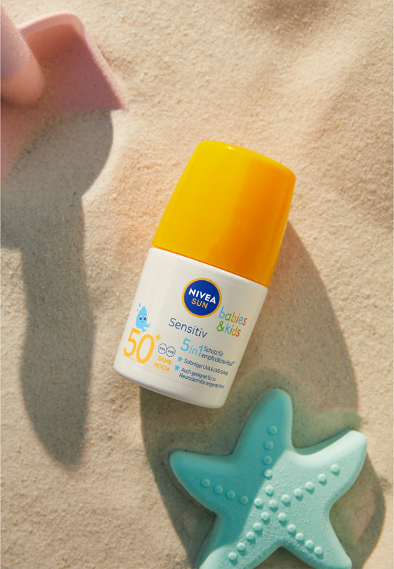 Protetor solar roll-on NIVEA SUN Babies & Kids para crianças