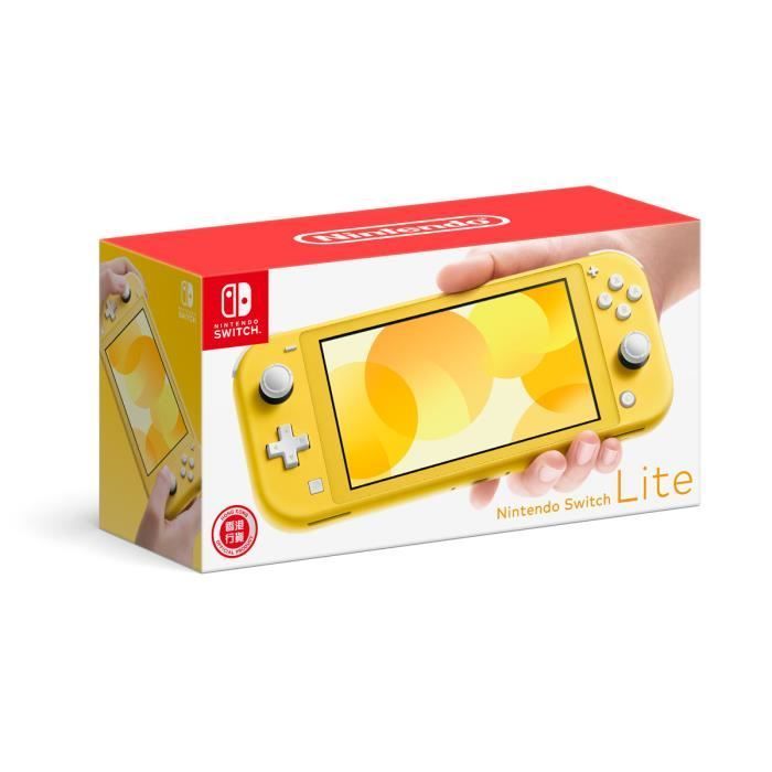 Consola portátil - NINTENDO - Switch Lite - Amarilla - 32 GB - Cargador original de EE. UU.